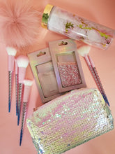 Load image into Gallery viewer, Spring Fling Sequin Makeup Bag - White
