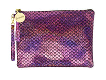 Load image into Gallery viewer, Spring Fling Small Wristlet Makeup Pouch - Pink