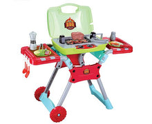 Load image into Gallery viewer, Kid&#39;s-BBQ-20-Piece-Portable-Playset-with-Light-and-Sound3