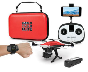 35064World-Tech-Elite-Recon--Follow-Me-Drone-Smart-Watch-4K-Camera-2.4GHz-4.5CH-RC-Quadcopter1